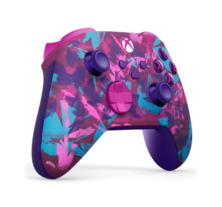 Microsoft Xbox Wireless Controller – Heart Breaker Special Edition Bleu, Rose, Violet Bluetooth Manette de jeu Analogique/Numérique Android, PC, Xbox One, Xbox Series S, Xbox Series X, iOS - Neuf