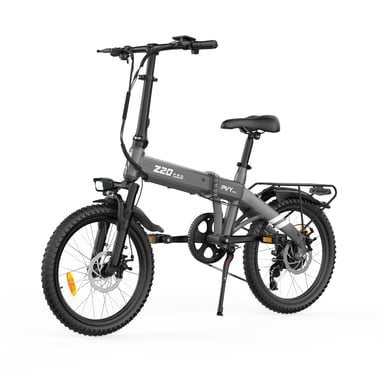 PVY Z20 PRO EVO Vélo Électrique - 250W Moteur 36V14.5AH Batterie  20 Pouces Pneus Freins à Disques Mécaniques - Gris