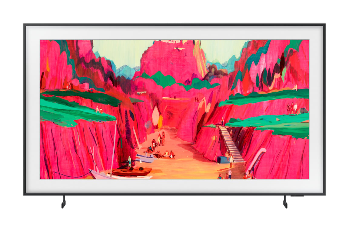 Samsung The Frame QE75LS03FWU 190 5 cm 75 4K Ultra HD Smart TV Wifi Neuf - vue 3