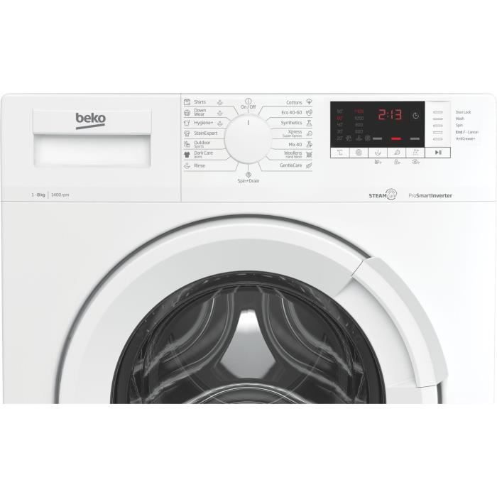 Beko WUE8726XST - vue 9