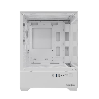 CoolBox GM200 Vision Lite Micro Tower Blanco