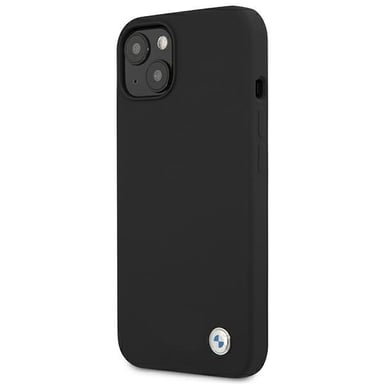 Funda BMW para iPhone 13 mini 5.4'' Firma de silicona negra