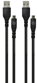 Muvit Gaming Duo Cable De Charge Usb C 3M Pour Switch Et Playstation