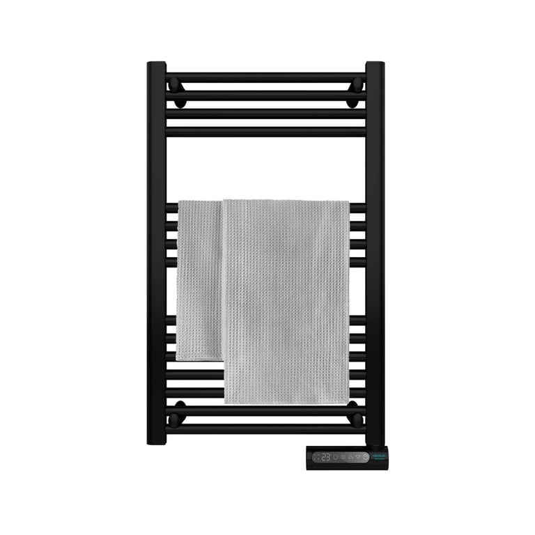 Cecotec Radiateur Sèche serviettes Électrique Basse Consommation ReadyWarm 9100 Smart Towel Affichage LED Commande Tactile Minuterie 3 Modes de Fonctionnement 2 Systèmes de Sécurité - vue 2