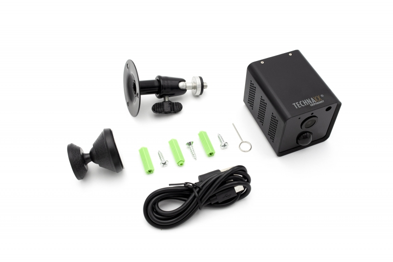 Technaxx TX 190 Caméra de sécurité IP Intérieure 2304 x 1296 pixels Sur bureaumural Neuf - vue 2