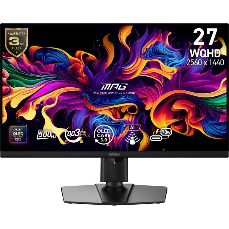 MSI 26.5 LED MPG 271QR QD OLED X50 - vue 8