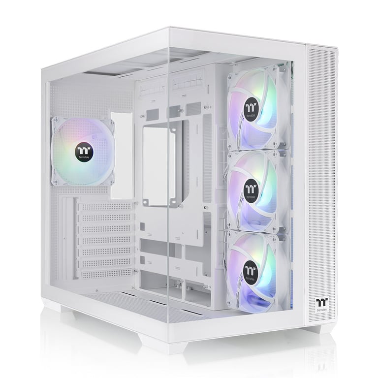 Thermaltake View 380 TG ARGB Snow Midi Tower Blanc - Neuf