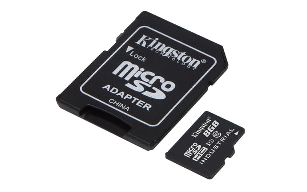 Kingston Technology Temperatura industriale microSD UHS-I 8GB 8GB Classe 10