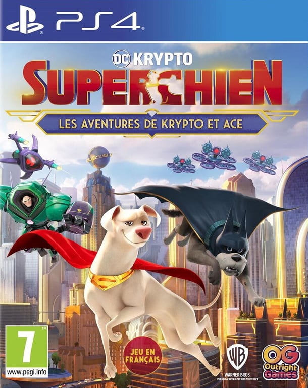 DC Krypto Super Chien: Les aventures de Krypto et Ace Jeu PS4 Neuf - vue 1