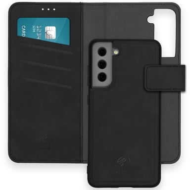 imoshion Etui de télephone luxe 2-en-1 amovible pour Samsung Galaxy S21 FE - Noir