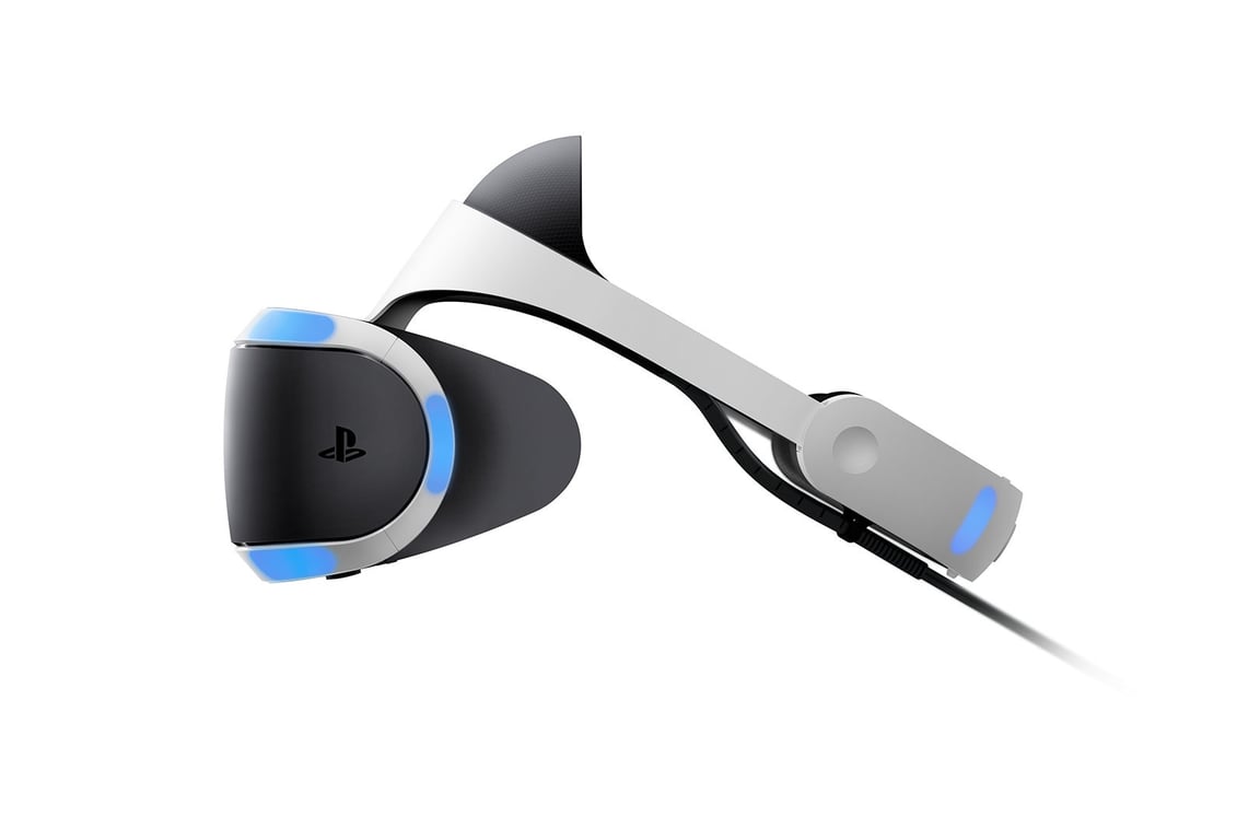 Sony PlayStation VR Casque de visualisation dédié 610 g Noir, Blanc - Très bon état