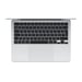 MacBook Air M3 (2024) 13,6', 512 GB 8 GB Apple GPU 10, Argento - Azerty