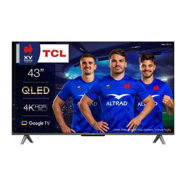 TCL QLED770 Series 43QLED770 TV 109,2 cm (43") 4K Ultra HD Smart TV Noir -  Tcl