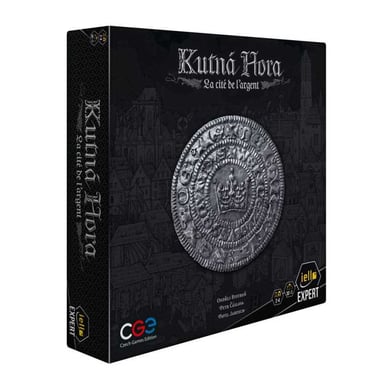 Iello Jeu de société Kutná Hora: La cité de l'argent Expert 2-4 joueurs 13+ 120 min Noir/argent - vue 1