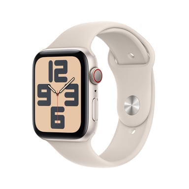 Apple Watch SE OLED 44 mm Digitale 368 x 448 pixel Touchscreen 4G Beige Wifi GPS (satellite), S/M