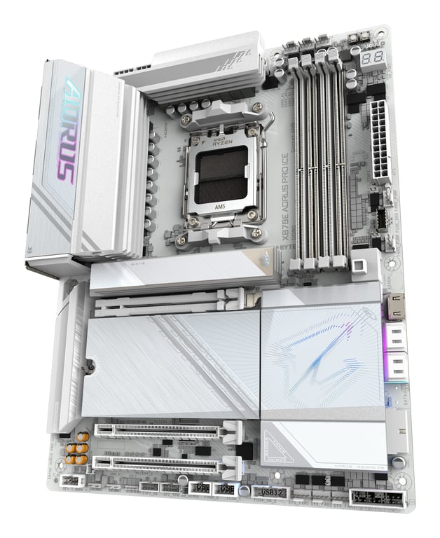 Gigabyte X870E AORUS MASTER - vue 7