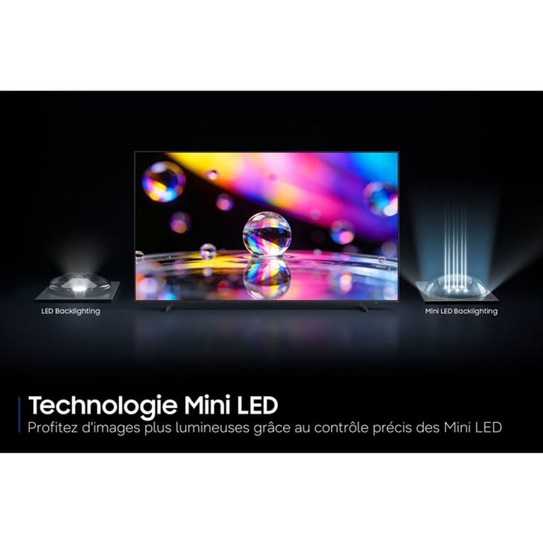 TV Samsung Mini LED TU85M73HAUXXC 85 4K UltraHD 120Hz Smart TV Tizen HDR10 Vision AI - vue 6