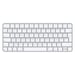 Apple Magic clavier Universel USB + Bluetooth AZERTY Français Aluminium, Blanc