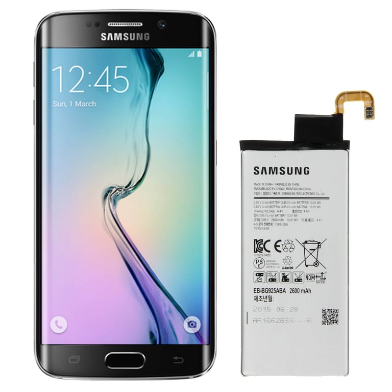 Samsung Galaxy S6 Edge 2600 mAh - vue 4