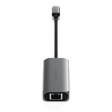 Hub USB-C 4-en-1 con Ethernet 2,5 Gbps in alluminio