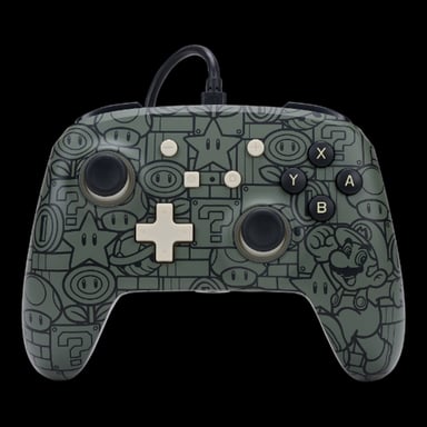 PowerA 1522659-01 accessoire de jeux vidéo Noir, Gris USB Manette de jeu Analogique Nintendo Switch