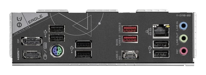 GIGABYTE B650 EAGLE Placa base - AMD Ryzen serie 9000, VRM de 12+2+2 fases, hasta 7600 MHz DDR5 (OC), 1xPCIe 5.0 + 2xPCIe 4.0 M.2, LAN GbE, USB 3.2 Gen 2