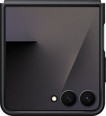 Samsung Funda Oficial Samsung para Galaxy Z Flip 7 Kindsuit Forro Soft Touch Negro