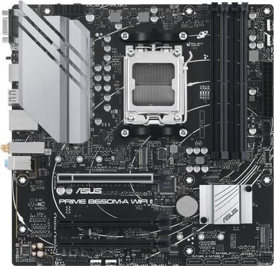 ASUS PRIME B650M-A WIFI II AMD B650 Buchse AM5 micro ATX (90MB1EG0-M0EAY0)