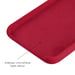Coque silicone unie Soft Touch Rouge compatible Apple iPhone 11 Pro