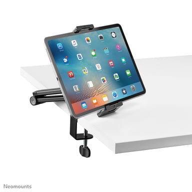 Neomounts DS15-545BL1 Support pour tablette à pince pour bureau 4.7-12.9'' - universel - orientable