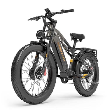 Mountain Bike Elettrica LANKELEISI MG800MAX 2 motori da 1000 W, batteria da 48 V 20 Ah