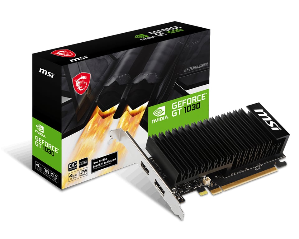 MSI GeForce GT 1030 4GHD4 LP OC GT10304GoHDMIDP