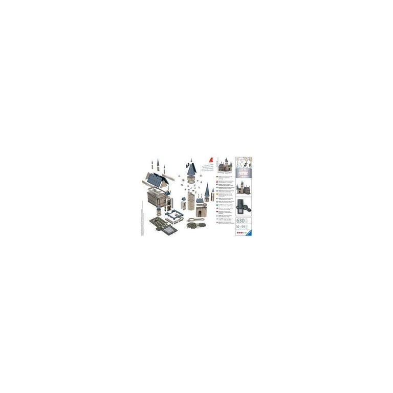 Ravensburger Hogwarts Castle Harry Potter Puzzle 3D 540 pièce(s) Bâtiments - Neuf