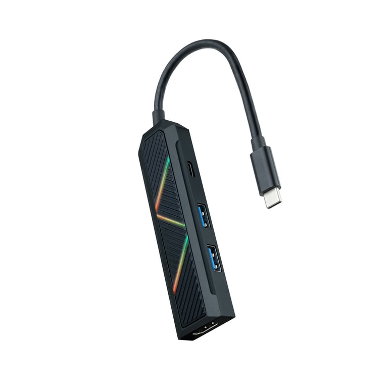 Nanocable 10.16.0401 station d'accueil Avec fil USB 3.2 Gen 1 3.1 Gen 1 Type C Neuf