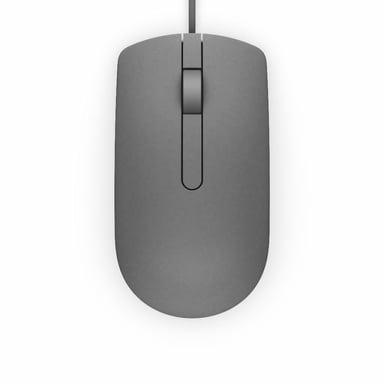 Dell MS116 - Mouse - optical - 2 buttons - wired - USB - grey