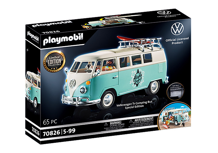 Playmobil 70826 Volkswagen T1 Combi Edition spéciale - vue 3