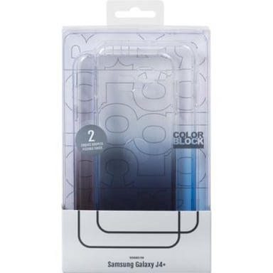 Color Block Pack protección Colorblock para Galaxy J4 Core Azul