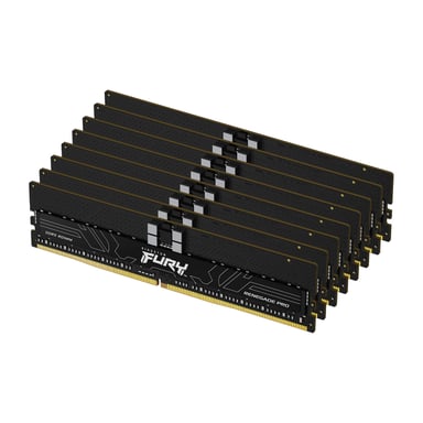 Kingston Technology FURY 256GB 6800MT/s DDR5 ECC Reg CL34 DIMM (Kits de 8) Renegade Pro XMP