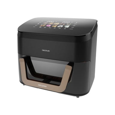 Friggitrice senza olio CECOTEC Cecofry&Grill Smokin' 11000 11 L 2900 W Riscaldamento Triplo Nero beige