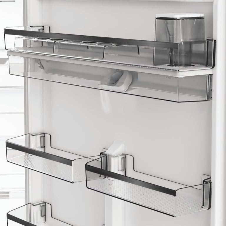 Réfrigérateur combiné Whirlpool WHD2 X4E Pose libre 477 Acier inoxydable - vue 4