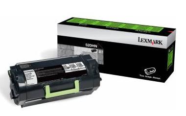 Lexmark 520XN À rendement extrêmement élevé original cartouche d'encre pour impression d'étiquettes Entreprise Lexmark pour Lexmark MS711dn