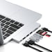 Satechi ST-HUCPHSS base para portátil y replicador de puertos Acoplamiento USB 3.2 Gen 2 (3.1 Gen 2) Type-C Plata