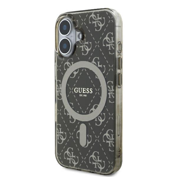 Guess Coque IML 4G Background MagSafe pour iPhone 16 Plus