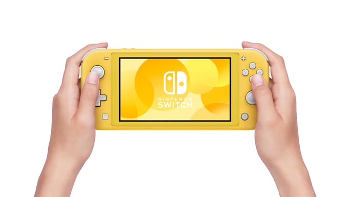 Switch Lite 32 GB - Console di gioco portatile con schermo tattile Wifi da 14 cm (5,5''), giallo
