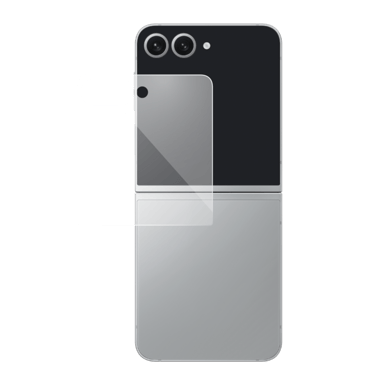 Protecteur d'écran en verre trempé de qualité supérieure (60% verre trempé recyclé) pour Samsung Galaxy Z Flip 7, Transparent