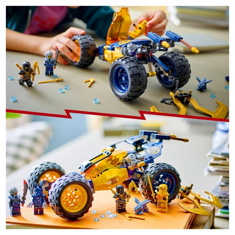 Lego Ninjago Le Buggy Tout terrain Ninja D'arin 71811 Lego - vue 4