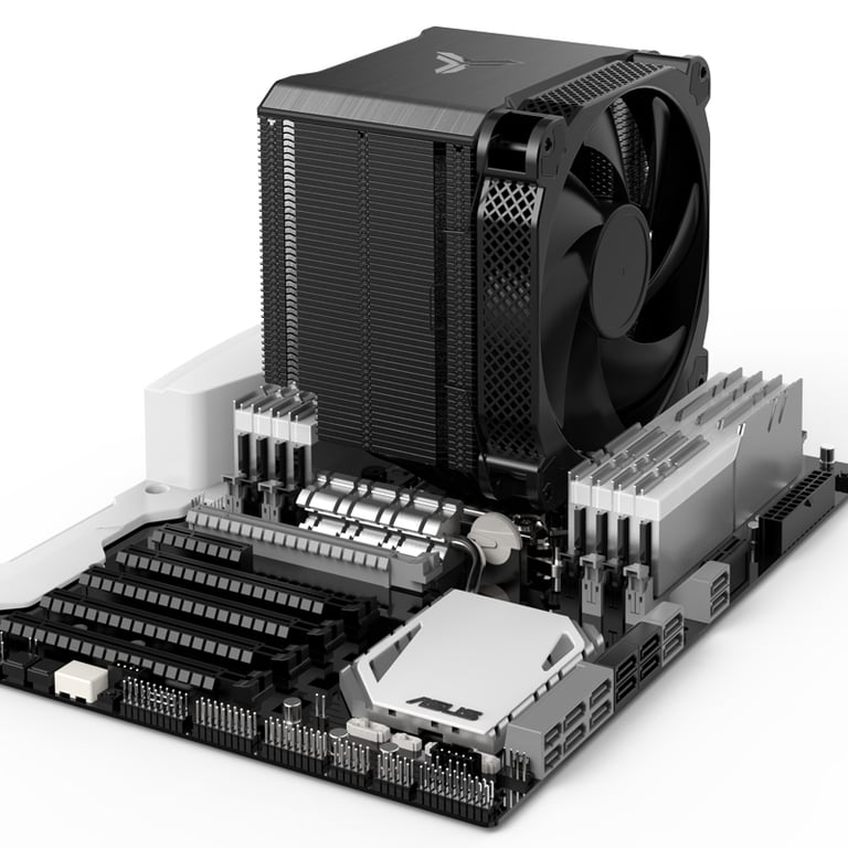 Jonsbo HX6250 Processeur Dissipateur thermiqueRadiateur 14 cm 1 pièce Neuf - vue 2