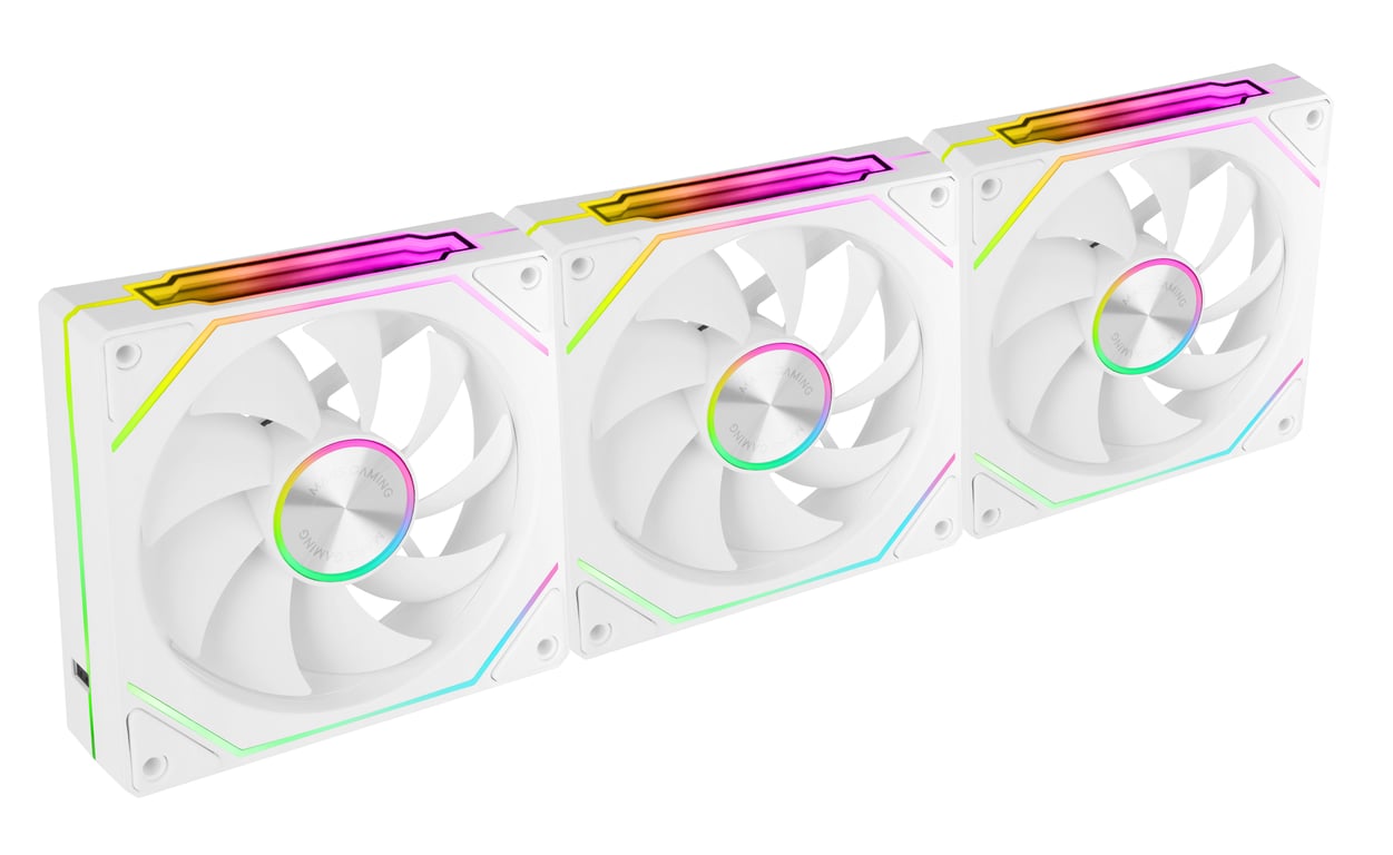 Mars Gaming MF LINKFINITYKIT2W Boitier PC Ventilateur 12 cm 3 pièce Neuf - vue 2