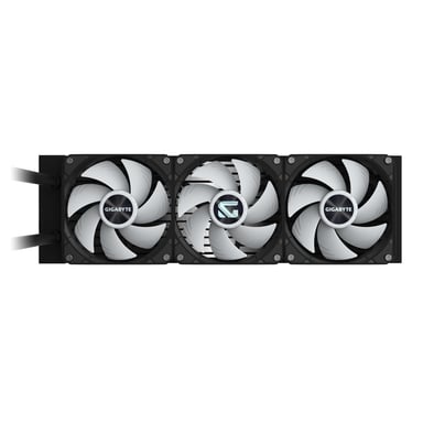GIGABYTE GAMING 360 Refrigeración Líquida para CPU - 3x120 mm Ventiladores ARGB, Mecanismo de enclavamiento deslizante, DAISY-CHAIN, Compatible con Intel LGA 1851 y AMD AM5
