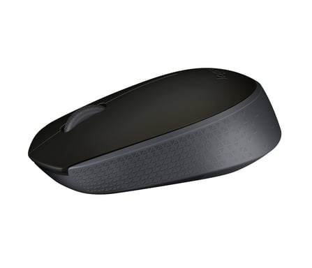 Logitech M171 Black-K Ratón inalámbrico RF ambidiestro óptico 1000 DPI